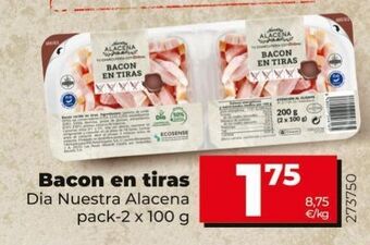 Maxi Dia Bacon en tiras oferta