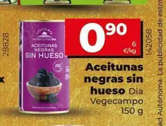 Maxi Dia Aceitunas negras sin hueso dia oferta