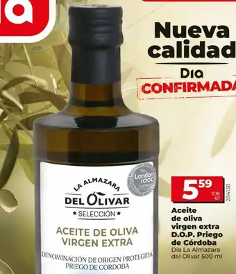 Maxi Dia Aceite de oliva virgen extra dop priego de córdoba dia la almazara del olivar oferta