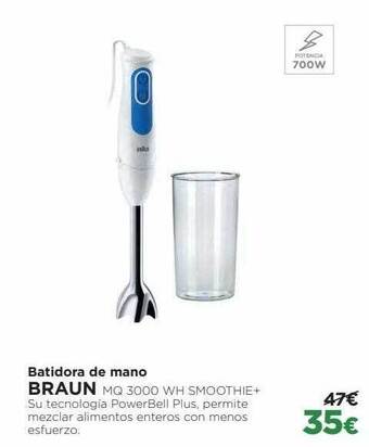 El Corte Inglés Batidora de mano braun oferta