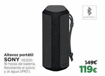 El Corte Inglés Altavoz portátil sony oferta