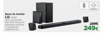 El Corte Inglés Barra de sonido lg oferta