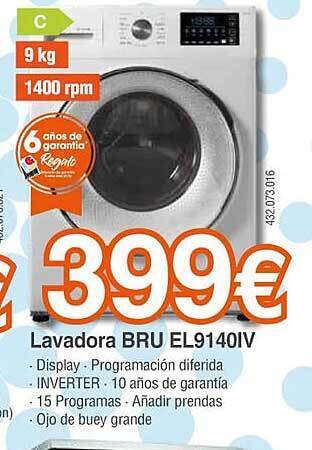 Expert Lavadora bru el9140iv oferta