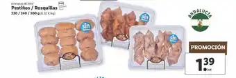 Lidl Artesanos Mi niño Pestiños ̸ Rosquillas 220 ̸ 240 ̸ 300g oferta