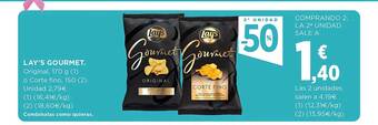 El Corte Inglés 2a unidad -50% lay's gourmet oferta