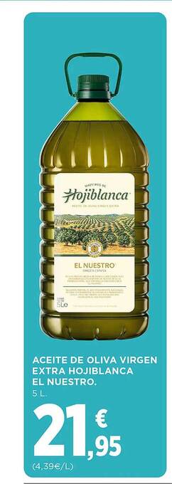 El Corte Inglés Aceite de oliva virgen extra hojiblanca el nuestro oferta