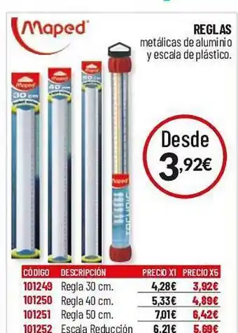 Carlin Maped reglas oferta