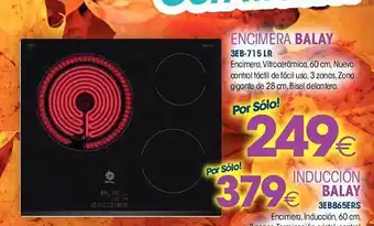 Master Cadena Encimera balay 3eb-715 lr inducción balay 3eb865ers oferta