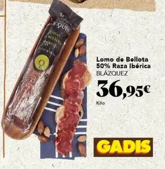 Gadis Lomo de Bellota 50% Raza Ibérica Blázquez oferta