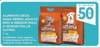 Supercor Exprés 2a unidad -50% alimento seco para perro adulto mini o medium maxi o senior pollo ultima oferta