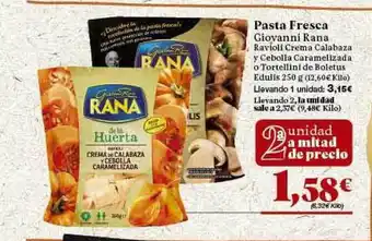 Gadis Pasta Fresca Giovanni Rana 250g oferta