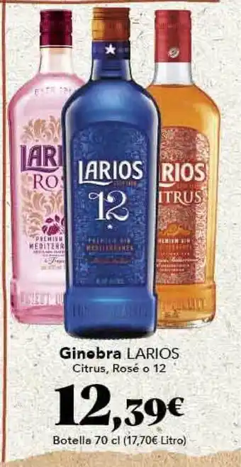 Gadis Ginebra Larios 70cl oferta