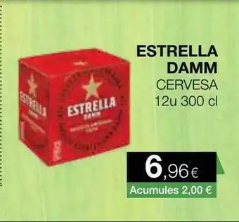 Plusfresc Estrella damm cervesa 12 300 cl oferta