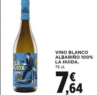 El Corte Inglés Vino blanco albariño 100% la huida oferta
