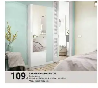 Bricogroup Zapatero alto kristal oferta