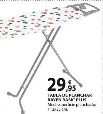Bricogroup Tabla de planchar rayen basic plus oferta