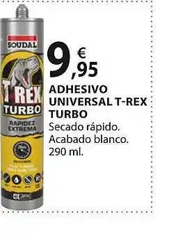 Bricogroup Adhesivo universal t-rex turbo oferta