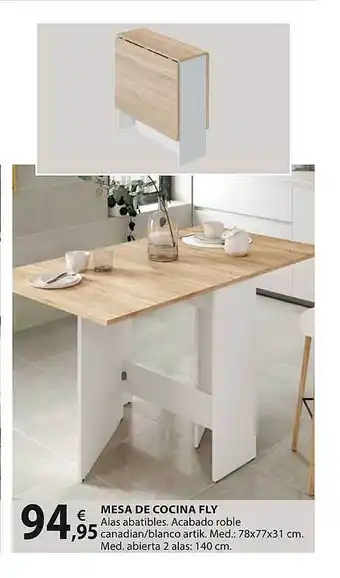 Bricogroup Mesa de cocina fly oferta