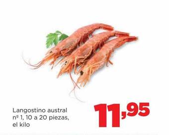 Alimerka Langostino austral n°1 10 a 20 piezas oferta