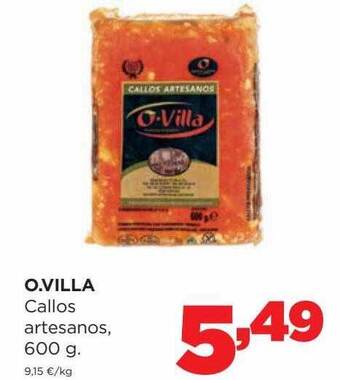Alimerka O.villa callos artesanos oferta