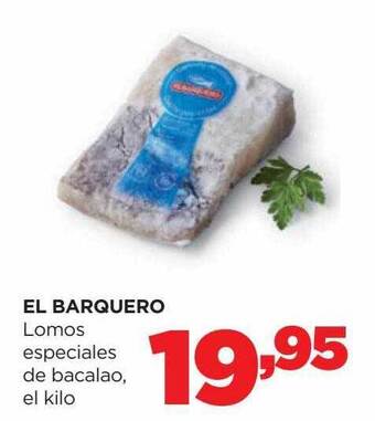 Alimerka El barquero lomos especiales de bacalao oferta