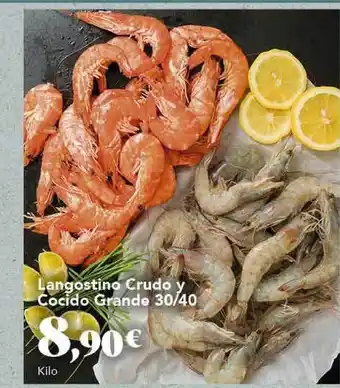 Gadis Langostino Crudo y Cocido Grande 30∕40 oferta