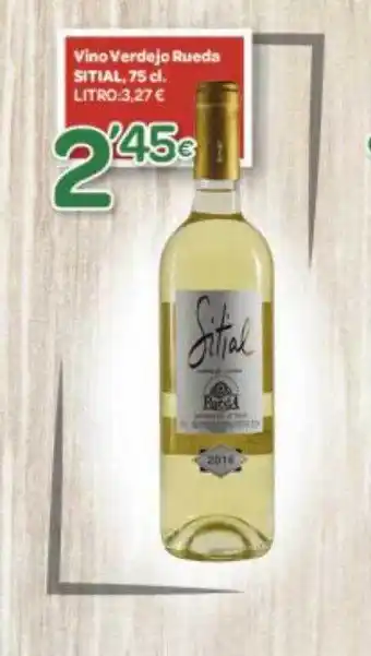 Alsara Supermercados Vino verdejo rueda sitial 75 cl oferta