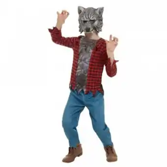 Party Fiesta Disfraz de hombre lobo para niño oferta