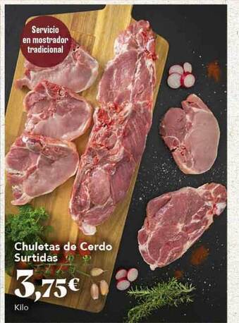 Gadis Chuletas de Cerdo Surtidas oferta