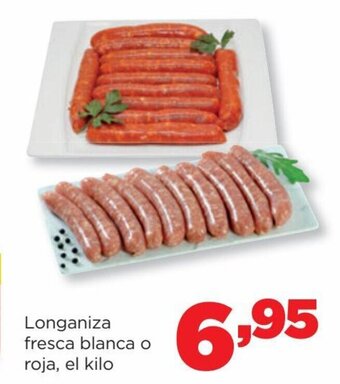 Alimerka Longaniza Fresca Blanca o Roja oferta