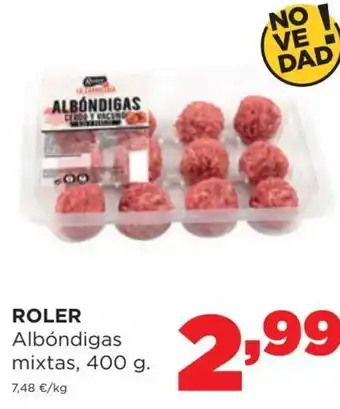 Alimerka Roller Albóndigas mixtas, 400g. oferta