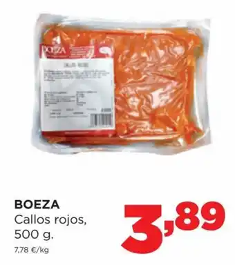 Alimerka Boeza Callos Rojos 500 g. oferta