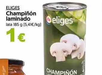 Hiper Usera Eliges champiñón laminado oferta