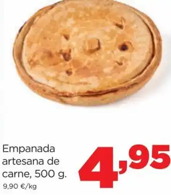 Alimerka Empanada Artesana de Carne, 500 g. oferta