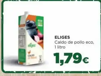 Alimerka Eliges Caldo de Pollo Eco, 1 Litro oferta