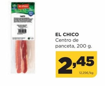 Alimerka El Chico Centro de Panceta, 200 g oferta