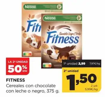 Alimerka Fitness Cereales Con Chocolate Con Leche o Negro, 375g oferta