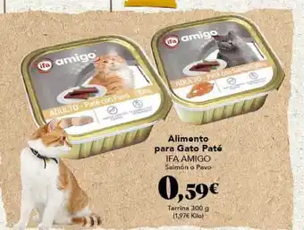 Gadis Ifa Amigo Alimento para Gato Paté 300g oferta
