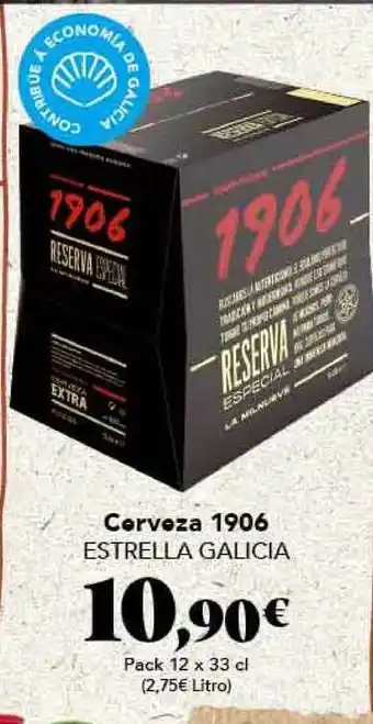 Gadis Estrella Galicia Cerveza 1906 12 x 33cl oferta