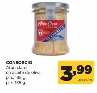 Alimerka Consorcio Atún Claro en Aceite De Oliva oferta