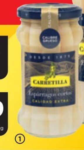Alimerka Carretilla Espárragos Blancos Cortos oferta