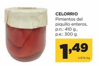 Alimerka Celorrio Pimientos del Piquillo Enteros oferta