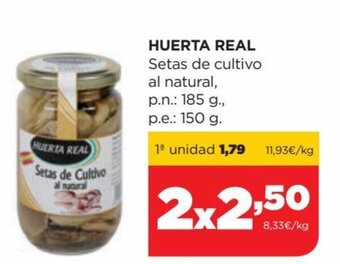 Alimerka Huerta Real Setas de Cultivo al Natural oferta