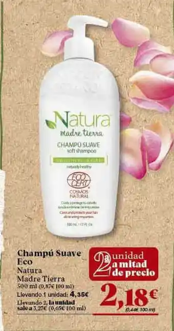 Gadis Natura Madre Tierra Champú Suave Eco 500ml oferta