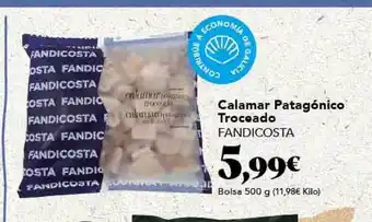 Gadis Fandicosta Calamar Patagónico Troceado 500g oferta