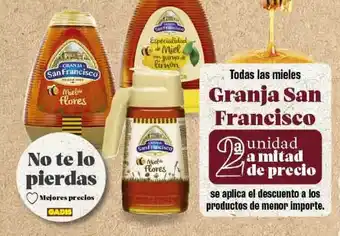 Gadis Granja San Francisco Todas las mieles oferta