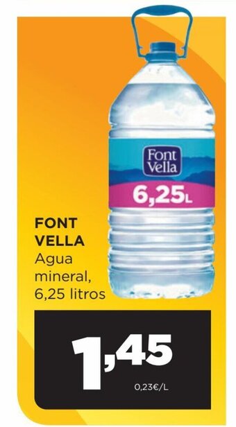 Alimerka Font Vella Agua Mineral oferta