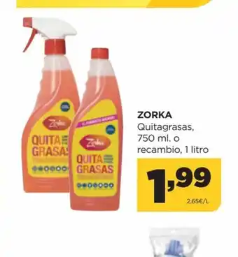 Alimerka Zorka Quitagrasas 750ml o Recambio 1litro oferta
