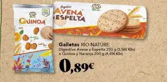 Gadis Rio Nature Galletas 250g oferta