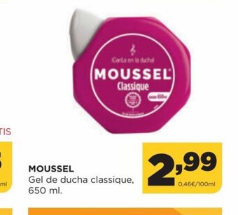 Alimerka Moussel Gel de Ducha Classique 650ml oferta